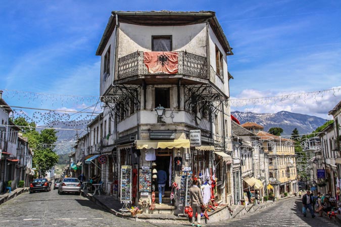 Gjirokaster Old Bazaar, Albania