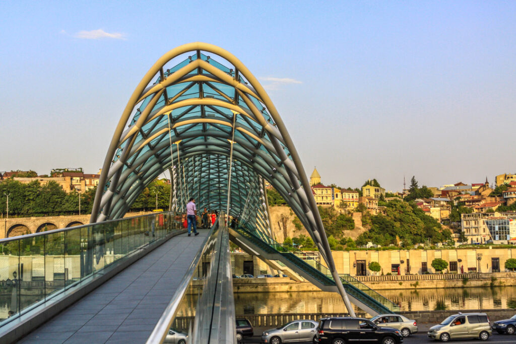Bridge of Peace, Tbilisi, Georgia