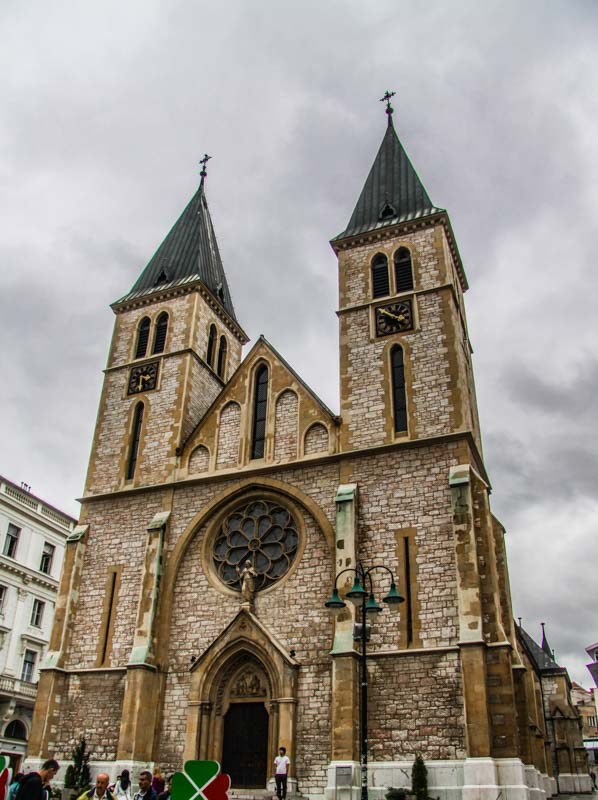 Sarajevo, Bosnia and Herzegovina: Catholic Cathedral