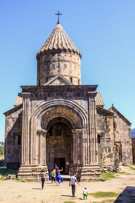Tatev Monastery, Armenia: main church, St. Paul's and Peter's. Armenian medieval monastery