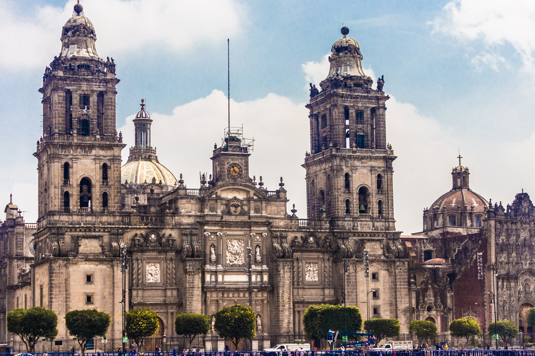Ciudad de México. Zócalo: Catedral Metropolitana