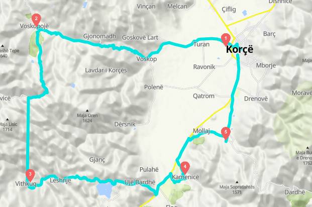 drivemefoody korce road trip map - 2 days in Korçë, the best Christmas destination in Albania (updated 2023) - Drive me Foody