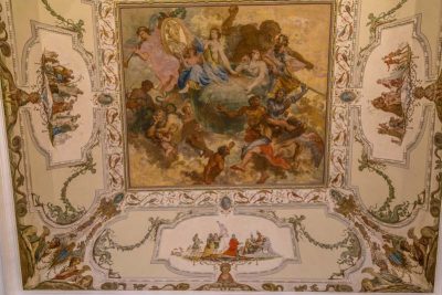 Portugal: frescos en el Palácio Nacional de Mafra