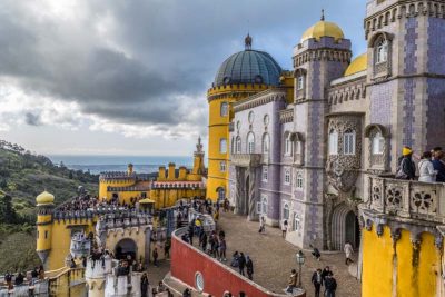 Sintra, Portugal: Palacio da Pena, vista general