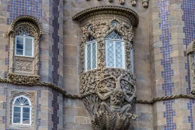 Sintra, Portugal: Palácio da Pena, detalle