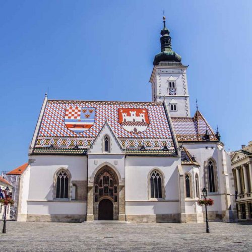 Zagreb, Croatia: St. Mark's Church