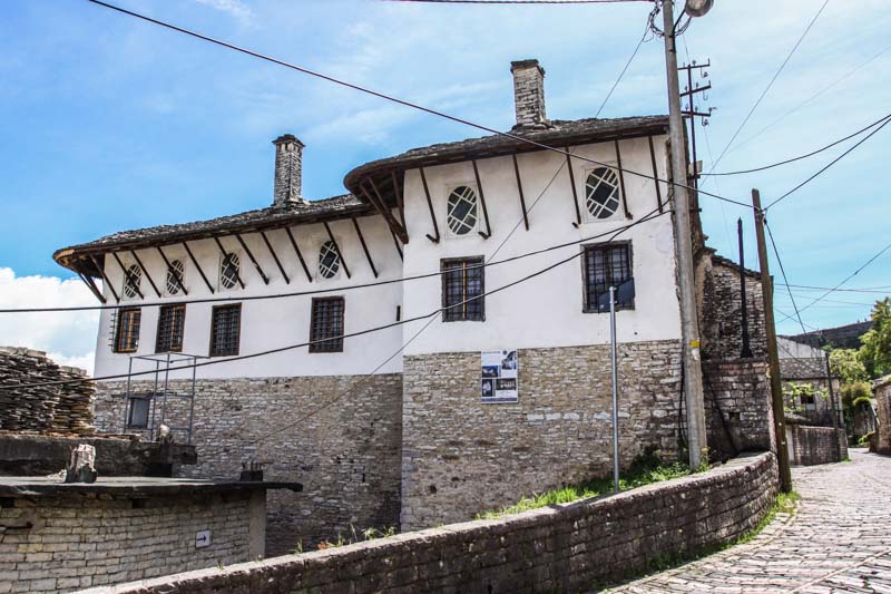 Ottoman mansion in Gjirokastër, Albania, Skenduli house.