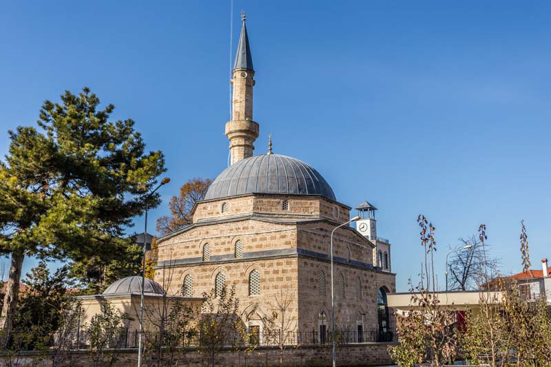 15th century Ottoman Mosque in Korçë, Albania