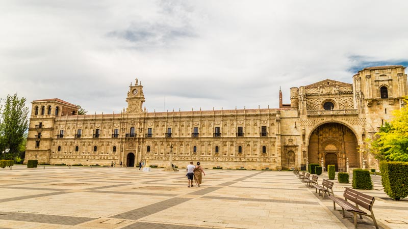 Convento de San Marcos in León, Spain, one of the finest examples of Renaissance architecture in Spain