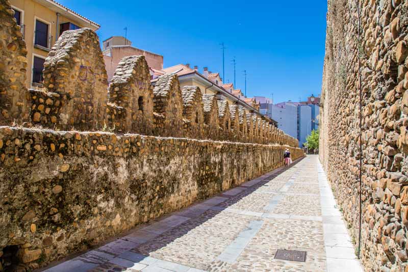 Roman wall of León, renovated during the Middle Ages