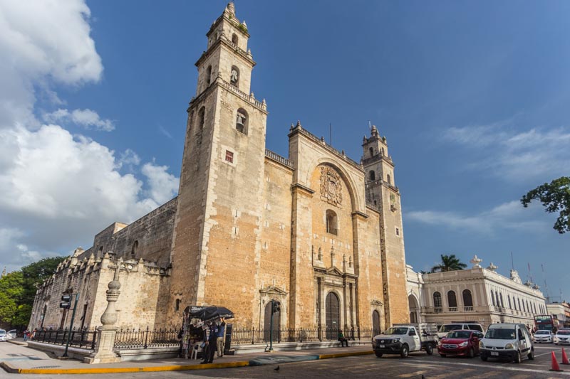 merida yucatan mexico catedral plaza principal - What to see and eat in Mérida (Mexico) - Drive me Foody