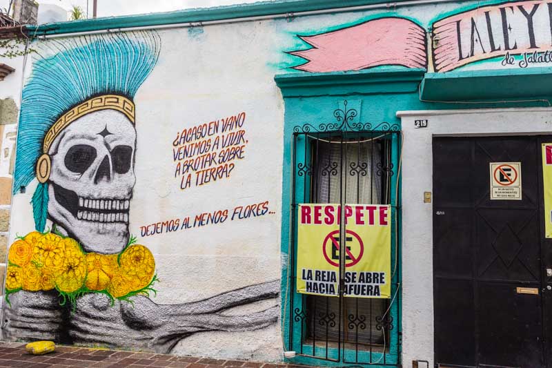 oaxaca mexico mural nezahualcoyotl 1 - 3 days in Oaxaca and around - Drive me Foody