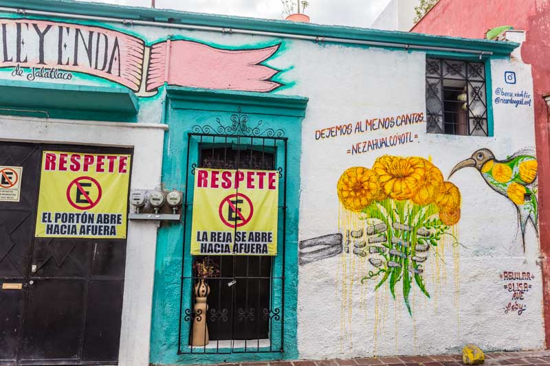oaxaca mexico mural nezahualcoyotl 2 - 3 days in Oaxaca and around - Drive me Foody