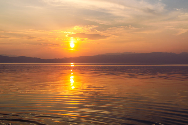 Ohrid Lake by Peshtani, North Macedonia