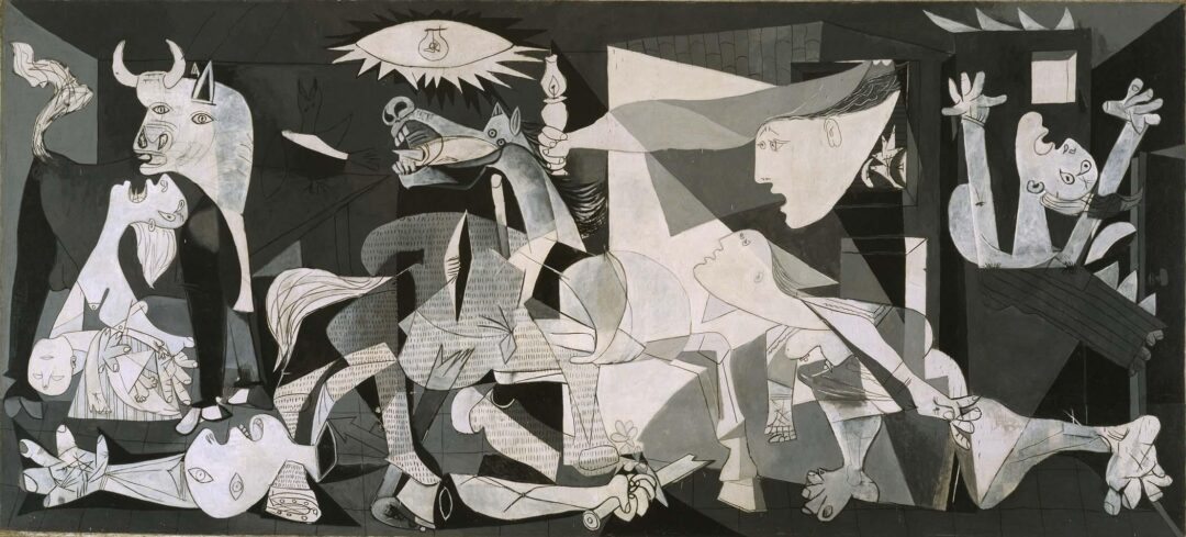 picasso guernica - 12 places you must visit in Madrid - Drive me Foody