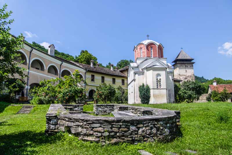 Mediaeval Monastery in Serbia, Studenica. Raska School Byzantine style