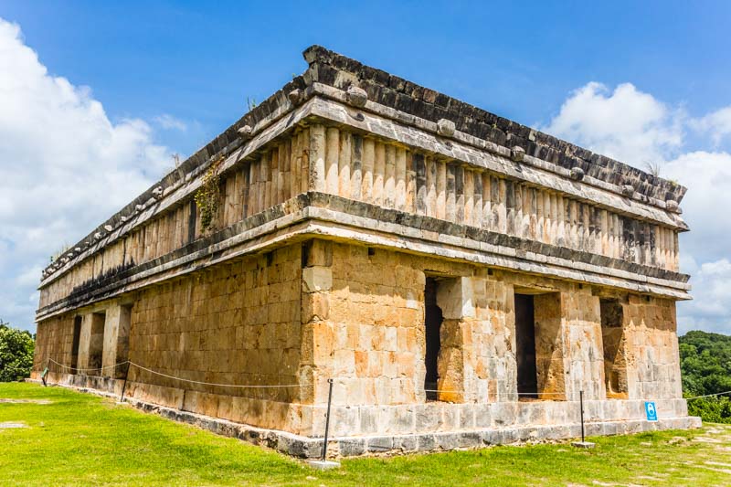 Zona Arqueológica de Uxmal, Yucatán, México. Casa de las Tortugas
