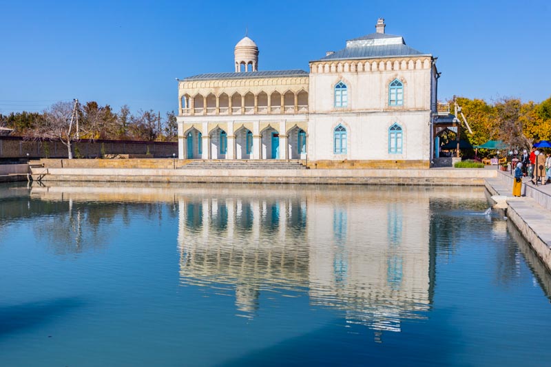 Bujará, Uzbekistán: Harén del Palacio de veranodel Emir (Sitorai Mohi Xosa)