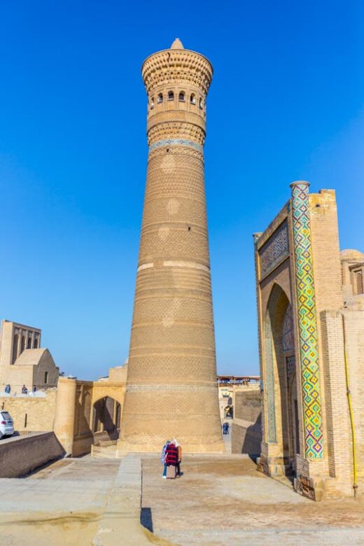 Bujará, Uzbekistán: Minarete Kalyon Minar