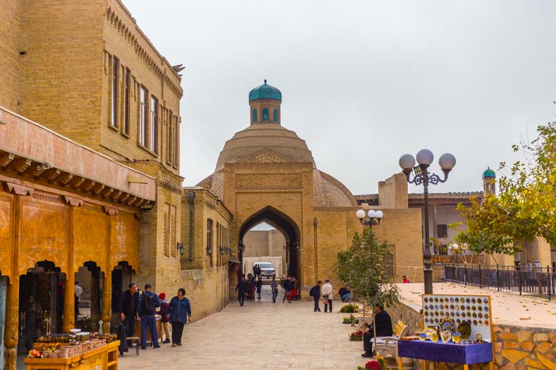 Bujará, Uzbekistán: Toqi sarrafon