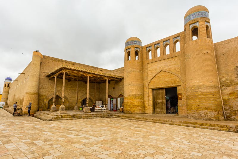 Khiva, Uzbekistán: Puerta este de la muralla de Ichon Qala
